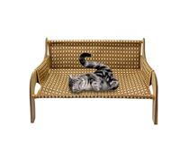 Lit pour hamac de chat - Lit pour chaises pour chats élevé | Canapé pour animaux domestiques | Meubles respirants Refroidissement Chaise de Salon Canapé pour chiens de