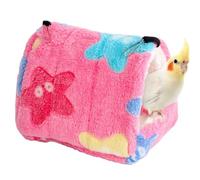 Lit pour hamac, nid d'hiver confortable et doux | Niche pour perroquet doux et poilu pour petits animaux, caverne, perroquet