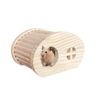 Lit pour hamster - Cachette en bois pour petits animaux, habitat confortable pour petits animaux | Maison confortable pour hamster pour souris, gerbilles et autres petits animaux de compagnie