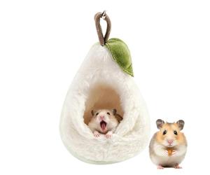 Lit pour hamster - Habitat chaud | Hamster en forme de poire | Lits pour hamsterr - Bien-être Confort Sécurité Intérieur Relaxation Soins des animaux de compagnie Quiet-Time Home Nidification