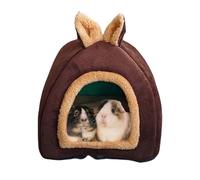 Lit pour hamster - Lit pour animaux de compagnie de 18 et 25 cm | pourriture cage chaude, nid de cage hérisson, enclos de lapin amovible à la maison, peau de hamster d'hiver antidérapante confortable