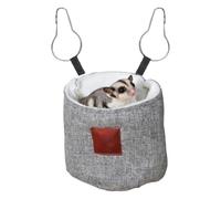 Lit pour hamster | Peluche chaude multifonction | Lit pour écureuil animal nid chaud - Pour l'intérieur la maison temps froid hiver détente furet hérisson