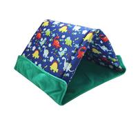 Lit pour hérisson - Maison de couchage triangulaire pour petits animaux de compagnie, lapin et dragons barbu, détails confortables pour la maison, le salon, le coin pour animal de compagnie pour se