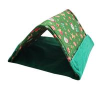 Lit pour Hérisson Maison Triangulaire Cachette 2 En 1 | Lits Repos Pour Petits Animaux Destiné Aux Furets, Lapins, Barbus, Habitat, Enclos, Foyer, Maison, Coin Du Salon
