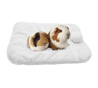Lit pour lapins - 40 x 29 x 1,5 cm - Coussin de couchage pour animaux de compagnie résistant au froid et chaud pour l'hiver | Tapis lavable et chaud pour lapins, chiots, petits animaux