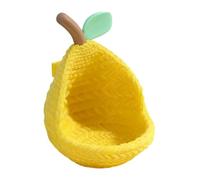 Lit pour oiseau - grotte en forme de poire avec rembourrage en coton | Nid de canari - pour repos en cage pour inséparable, canari, pinson, perroquet, conure, calopsitte, perruche hiver été