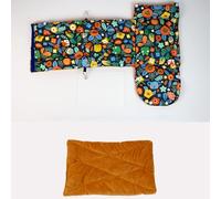 Lit pour oiseau - Hamac pliable chaud et doux | Lit pour perroquet - Pour inséparables, canaris, pinsons, conures hamster - Pour intérieur et hiver