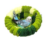 Lit Pour Oiseaux En Cage - Nid Chaud L'hiver, Hamac Doux Perroquet, Abri Douillet Animaux, Maison Suspendue Confortable Tissu Peluche | Nid Perruches, Calopsittes, Inséparables, Petits Perroquets Repo