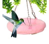 Lit Pour Oiseaux Nid Balançoire en Peluche, Maison de Reproduction, Hamac