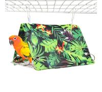 Lit pour Oiseaux | Perchoir Nid D'Été pour Oiseaux | Accessoires de Cage Hamac de Sommeil Été pour Perruche Gris d'Afrique et Calopsitte
