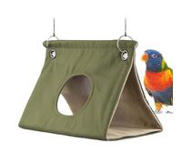 Lit pour oiseaux, perroquets, perruches, nid d'oiseaux, nid d'oiseaux, maison chaude pour perroquets, cabane sûre pour oiseaux de petite à moyenne taille, perruches, calopsittes