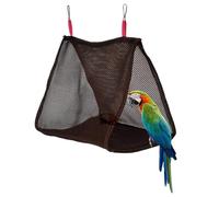 Lit pour oiseaux pour cage - Jouets respirants pour perroquets - Fournitures pour cages à perruches pour extérieur, jardin, balcon, patio, voyage, intérieur hiver été