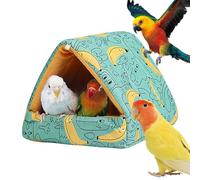 Lit pour perroquet - Grotte moelleuse, grotte douillette et chaude pour oiseaux | Cachette en tissu pour perruches, agapornides, refuge confortable, protection contre le froid, cages, volières