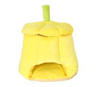 Lit pour Petits Animaux Lavable en Forme de grottes en Peluche f | Lit d'écureuil lavable pour planeur de noël, Chinchilla, hérisson, petit animal de compagnie, hiver