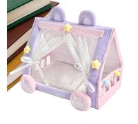 Lit pour poupées de bébé | Mignon comme Maison Miniature, Jouet pour lit de bébé, pour Les Tout-Petits et Les et Les Filles, Jeu de rôle pour Chambre d'enfant, Maison Salon