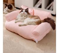 Lit rafraîchissant for animaux de compagnie en soie glacée, canapé-lit respirant et lavable for chien, lit respirant et lavable for animaux de compagnie, lit rafraîchissant for chiens et chats de peti