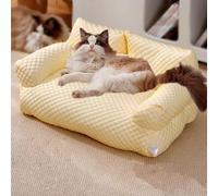 Lit rafraîchissant for animaux de compagnie en soie glacée, canapé-lit respirant et lavable for chien, lit respirant et lavable for animaux de compagnie, lit rafraîchissant for chiens et chats de peti