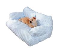 Lit rafraîchissant pour animal domestique, doux et lavable avec fond antidérapant, respirant et antidérapant pour chats et chiens, confort estival pour tous les animaux de compagnie