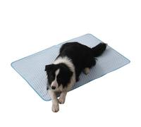 Lit rafraîchissant pour chat - Doublure de cage légère, couverture pliable pour animaux de compagnie | Tapis de couchage d'été non toxique, tapis de voyage intérieur et extérieur, accessoire lavable