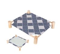 Lit Rafraîchissant Pour Chien Surélevé Imperméable Lavable Réversible