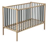 Lit En Bois 60x120 Cm Rémi Hybride Kaki - Combelle