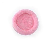Lit rond en peluche douce pour hamster, hérisson, lapin, chats, petits chiens