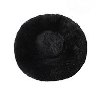 Lit rond moelleux pour animal de compagnie - Lit doux et apaisant en forme de beignet - Coussin chaud en fourrure PP - Auto-chauffant et confortable - Pour utilisation en intérieur (#14, diamètre : 40