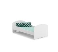 Lit simple 160x80 cm - blanc