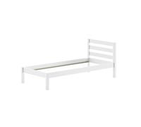 Vipack Lit Simple 90x200 PIno Blanc