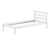 Lit simple 90x200 PIno blanc Blanc G