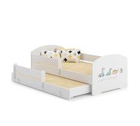 Lit simple avec gigogne luk 160x80