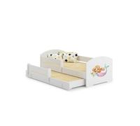 Lit simple avec gigogne Luk 160x80