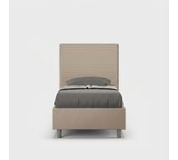 Lit simple avec rangement 80x190 tête de lit chambre enfant moderne Focus S
