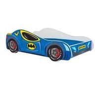 Lit simple enfant hero-batmobile 140 avec matelas Bleu G