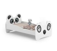 Lit simple enfant PANDA - 160x80cm - avec matelas