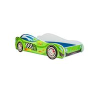 Lit simple enfant SPEED 160 avec matelas Vert G