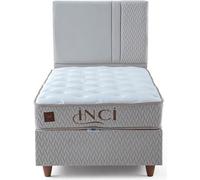 Lit simple gris Meubles de chambre à coucher design Lit capitonné de luxe Nouveau
