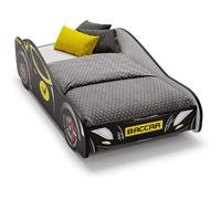 Lit simple - Hero Batmobile - Couchage 140x70 cm - Noir - Design super-héros