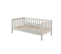 Vipack Lit simple Junior 70 - Pin massif 70 x 140 cm - Blanc