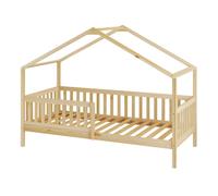 Lit simple kae cabane barrière naturel
