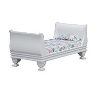 Lit simple miniature style victorien échelle 1/12 pour maisons de poupées, chambre à coucher avec détails réalistes