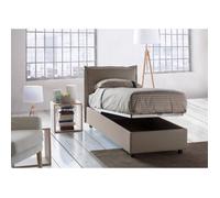 Lit simple Vanessa - DMORA - Ouverture frontale - Tourterelle
