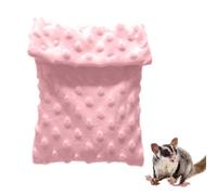 Lit Sugar Glider - Pochette de couchage pour hamster, cachette de lit chaude | Pochette de hamac Sugar Glider, sac de couchage confortable Sugar Glider, grotte de cachette douce pour petits animaux, é