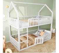 Lit Superpos Enfant 90x200,Lit Double en Mtal,Lit Mezzanine avec Escalier,Lit Infrieur avec Petite Porte Ouvrir et LITS SUPERPOSES