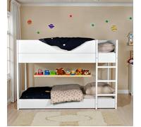 WEBER INDUSTRIES LIT SUPERPOSE 90x190 BOB + 2 SOMMIERS/Blanc