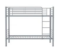 Habitat et Jardin Lit superposé ADAM 90 x 190 cm Métal Gris