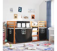 vidaXL Lit superposé 90x190 cm en bois de pin massif sans matelas 3283949