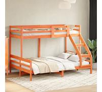 Lit Superposé Cadre de Lit Chambre 90x200/140x200 cm Bois de Pin Massif vidaXL