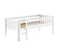 Lit Superposé Enfant "Scott" 90x200cm Blanc