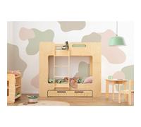 Lit superposé enfant simba s 90×200 cm contreplaqué